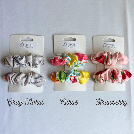 Scrunchie Barrettes