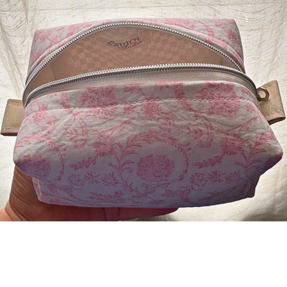 Large Boxy Bag – Handcrafted Zip Pouch
