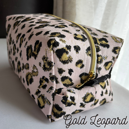 Large Boxy Bag – Handcrafted Zip Pouch