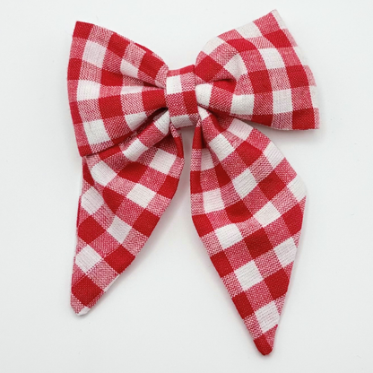 Hair Bows – Cotton Bow Clip for Women & Girls (Multiple Sizes)